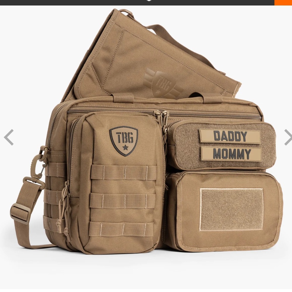 DEUCE 3.0 TACTICAL DIAPER BAG® + CHANGING MAT